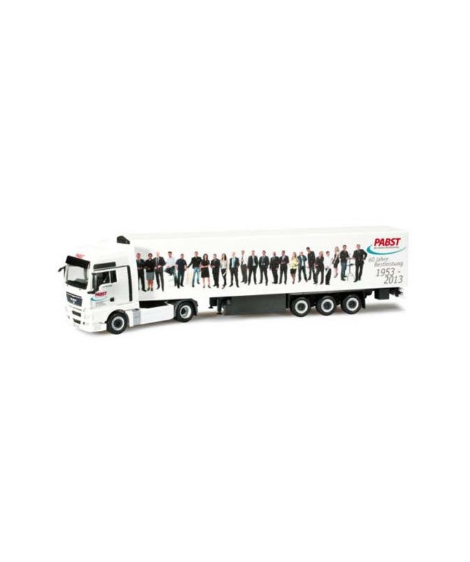 HERPA 909389 – MAN TGX XXL Semirimorchio Frigo “PABST” – 1:87