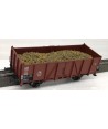 BRAWA H0 48436 – Carro aperto Om21 con carico barbabietole – DB Ep. III
