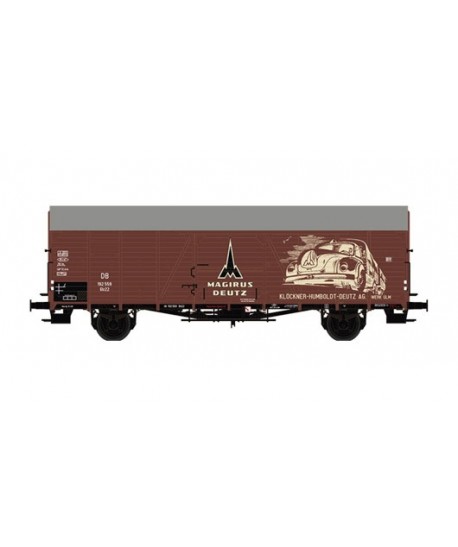 BRAWA H0 48744 – Carro coperto tipo Glr22 “Magirus Deutz” – DB Ep. III