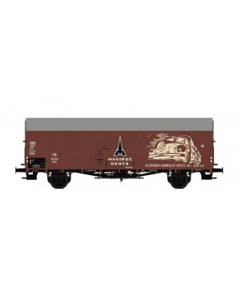 BRAWA H0 48744 – Carro coperto tipo Glr22 “Magirus Deutz” – DB Ep. III