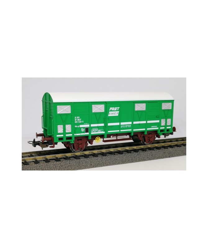 PIKO H0 97087 – Carro coperto Ghs “FRET” – SNCF Ep. IV