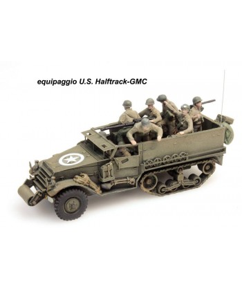 ARTITEC 387.174 – U.S. Equipaggio Halftrack/GMC, resina H0/1:87