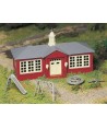 BACHMANN Plasticville 45611 Scala 0 – Scuola in kit di montaggio