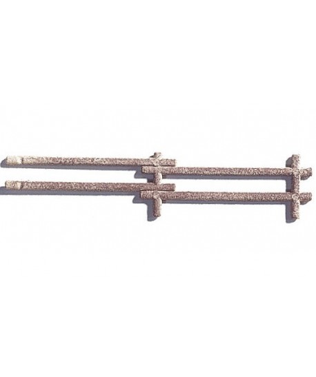 NOCH H0 13010 – Staccionata in legno tondo 100 cm.