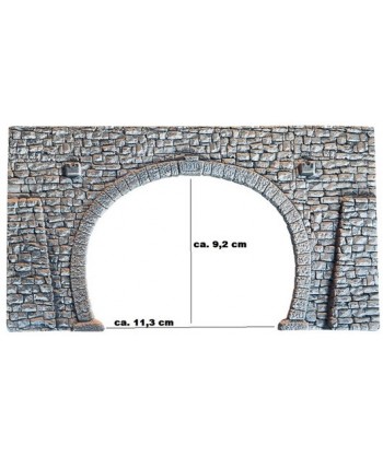 NOCH H0 58248 – Tunnel portale doppio binario