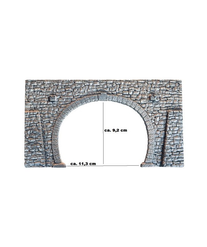NOCH H0 58248 – Tunnel portale doppio binario