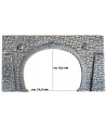 NOCH H0 58248 – Tunnel portale doppio binario