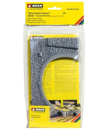 NOCH H0 58248 – Tunnel portale doppio binario