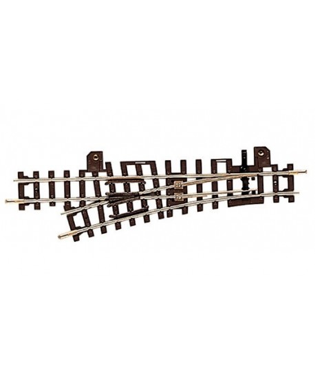 ROCO H0e 32409 – Deviatoio sinistro 15° manuale