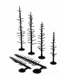 WOODLAND SCENICS TR1124 – Armature per pini (6,35 cm./10,1 cm.) 70 pz.