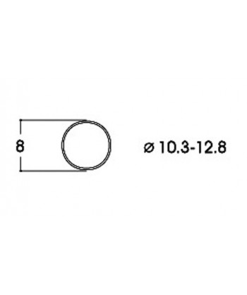 ROCO H0 40069 – Anelli di aderenza 10,3-12,8 mm per locomotive corrente continua