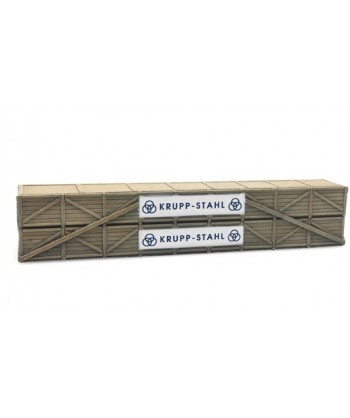 ARTITEC 487.801.70 – Carico: casse in legno “Krupp-Sthal” – resina H0