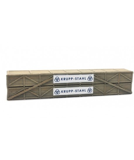 ARTITEC 487.801.70 – Carico: casse in legno “Krupp-Sthal” – resina H0