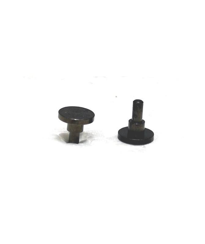 Respingente piatto in metallo lunghezza 5,5 mm. (1 pezzo) – H0