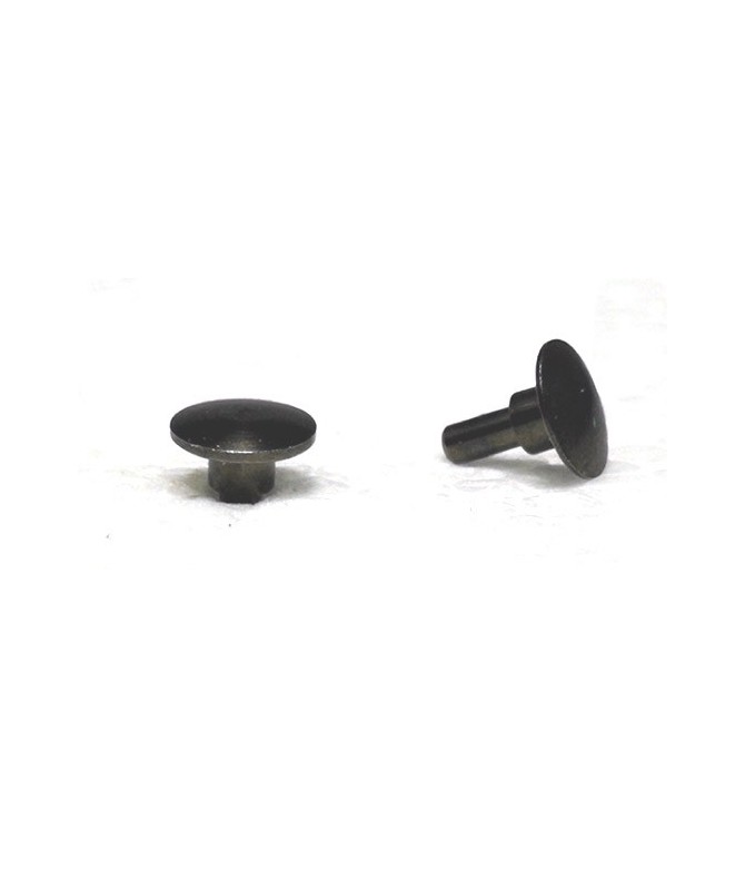 Respingente arrotondato in metallo lunghezza 5,5 mm. (1 pezzo) – H0