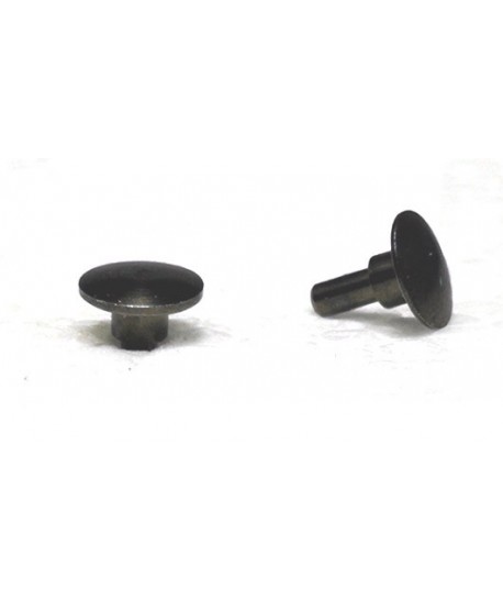 Respingente arrotondato in metallo lunghezza 5,5 mm. (1 pezzo) – H0
