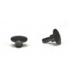 Respingente arrotondato in metallo lunghezza 5,5 mm. (1 pezzo) – H0