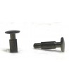 Respingente arrotondato in metallo lunghezza 9 mm. (1 pezzo) – H0
