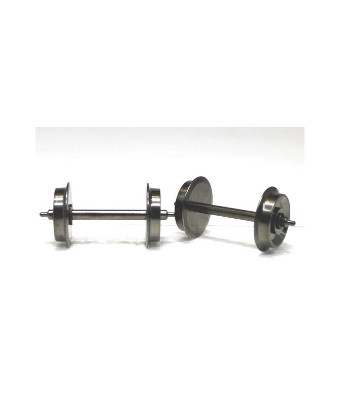 ASSALE 006 DC H0 – n. 2 assali (a spillo) in ottone 10,4 mm / 25,4 mm (1 lato isolato)