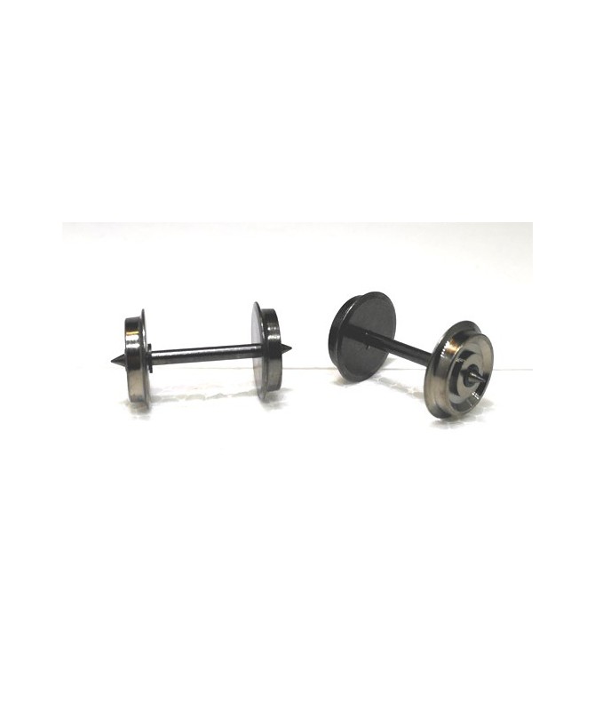 ASSALE 015 DC H0 – n. 2 assali in ottone 10,4 mm / 24,4 mm (1 lato isolato)
