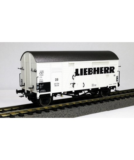 BRAWA H0 47989 – Carro chiuso Gms30 “Liebherr” – DB Ep. III