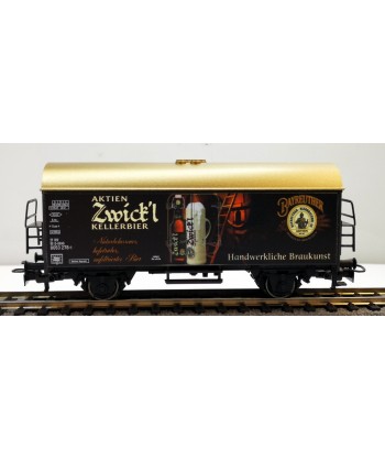 MARKLIN H0 44212 – Carro trasporto birra “Zwick’l Kellerbier” – DB *usato* AC