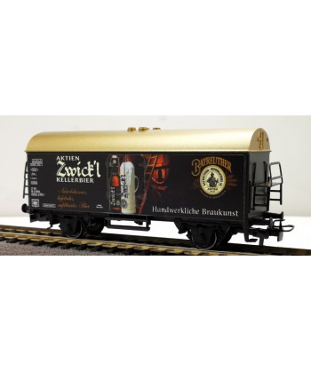 MARKLIN H0 44212 – Carro trasporto birra “Zwick’l Kellerbier” – DB *usato* AC