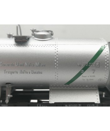 BLACKSTAR H0 BS00072 – Set 2 cisterne con garitta trasporto nafta e benzina – FS Ep. II