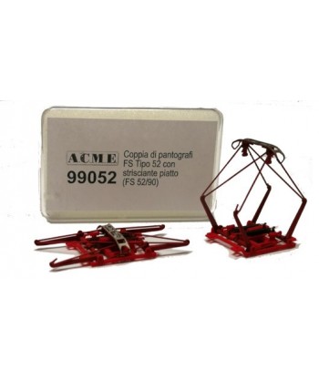 ACME H0 99052 – Coppia di pantografi tipo FS 52/90 con strisciante piatto