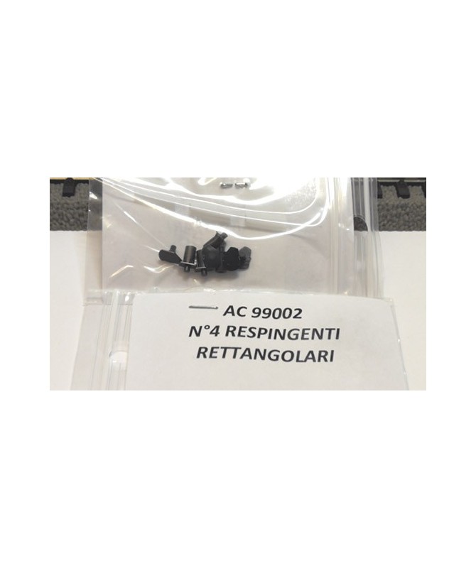 ACME H0 99002 – Busta con 4 respingenti rettangolari