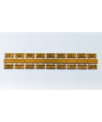 ACME H0 99012 – Busta con 18 tabelle di percorrenza