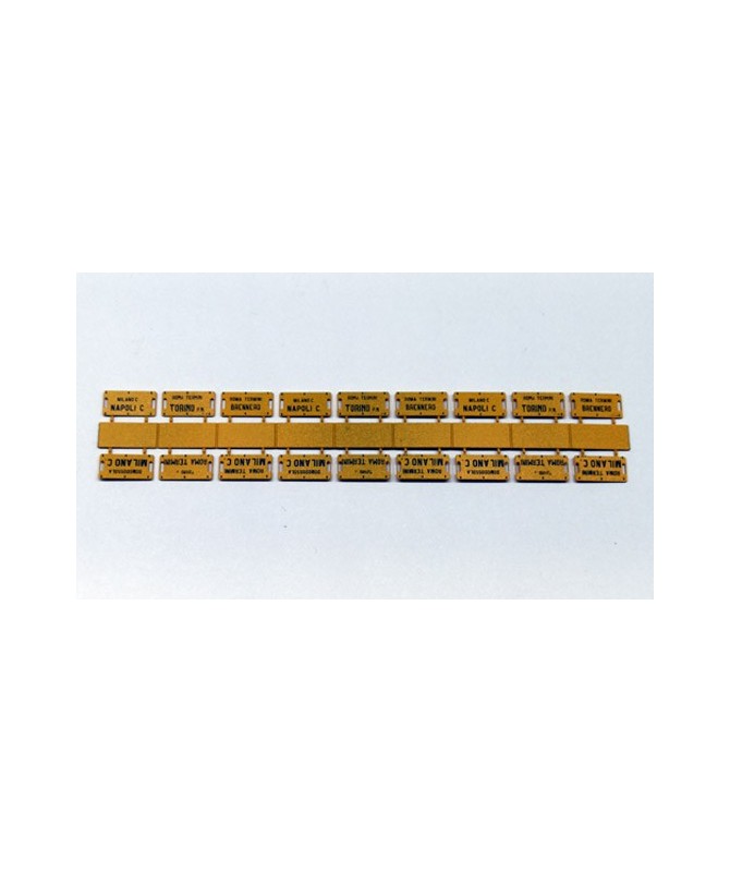 ACME H0 99012 – Busta con 18 tabelle di percorrenza