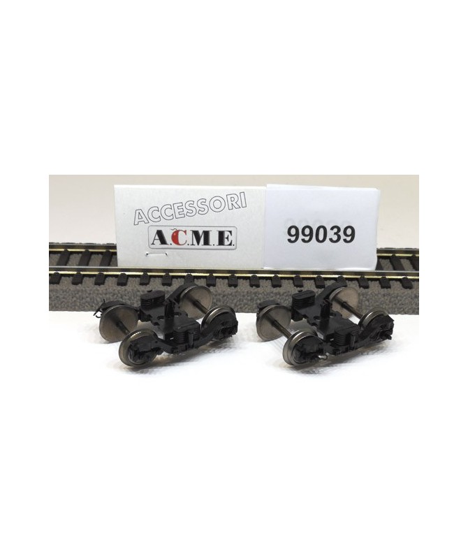 ACME H0 99039 – Coppia di carrelli FIAT 71/95 con ruote