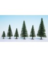 NOCH H0 26820 – n. 25 Pini altezza 5/14 cm.