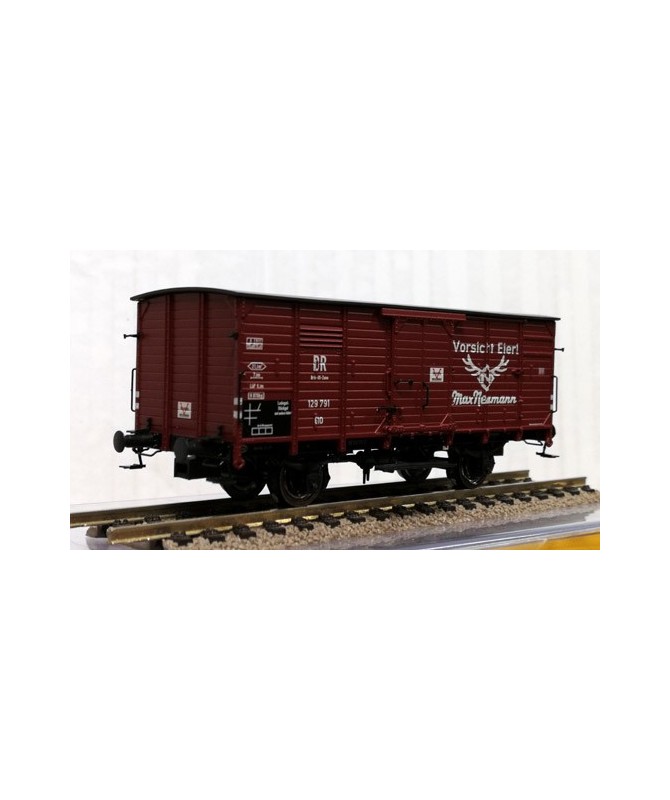 BRAWA H0 49798 – Carro chiuso G10 “Max Neumann” – DR Brit.-US Zone Ep. III