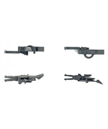 ROCO H0 40271 – Gancio corto con presganciamento, confezione 50 pz.