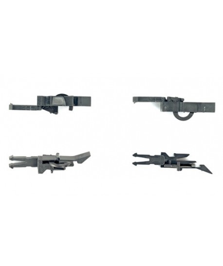 ROCO H0 40271 – Gancio corto con presganciamento, confezione 50 pz.