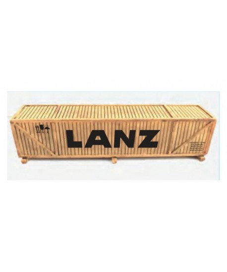 LOEWE H0 2058 – Carico: Cassa in legno per macchinari “LANZ”