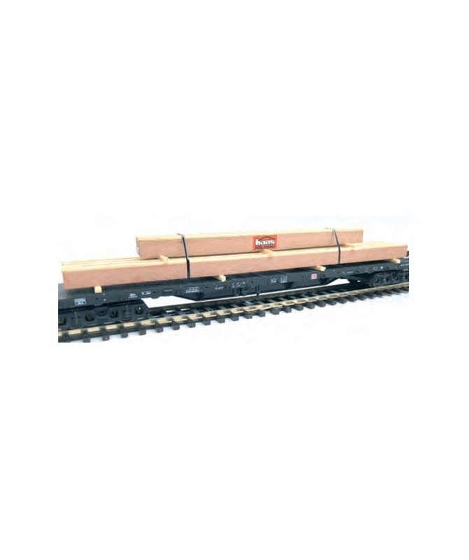 LOEWE H0 2062 – Carico: Legname “HAAS Holzbau” 195 mm.