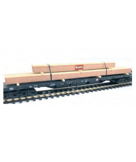 LOEWE H0 2062 – Carico: Legname “HAAS Holzbau” 195 mm.