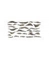 WOODLAND SCENICS C1245 – STAMPI PER ROCCE CREEK BANK – IN SILICONE