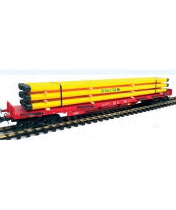 LOEWE H0 2081 – Carico: Tubi gas in acciaio “EUROPIPE” 190 mm.