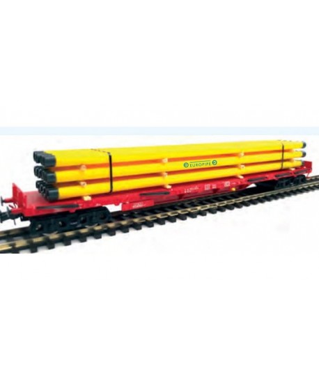 LOEWE H0 2081 – Carico: Tubi gas in acciaio “EUROPIPE” 190 mm.