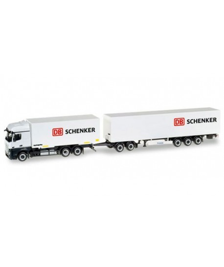 HERPA 307864 – MERCEDES ACTROS Bigspace Eurocombi “DB SCHENKER” – 1:87