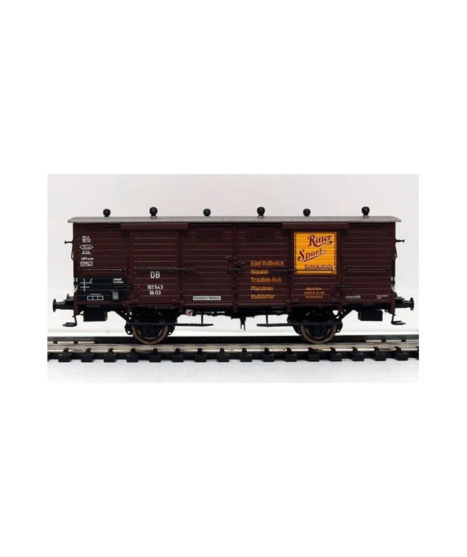 BRAWA H0 48657 – CARRO BAVARESE tipo Gh03 “RITTER SPORT” – DB Ep. III