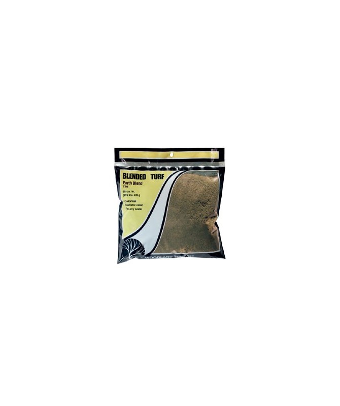 WOODLAND SCENICS T50 – ERBA SELEZIONATA TERRA MISTA IN BUSTA 886 cu cm