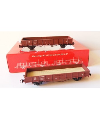 ATM TRENI H0 CF 12.007 – Set 2 carri tipo LL (1936) – FS Ep. III