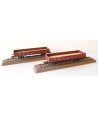 ATM TRENI H0 CF 12.007 – Set 2 carri tipo LL (1936) – FS Ep. III