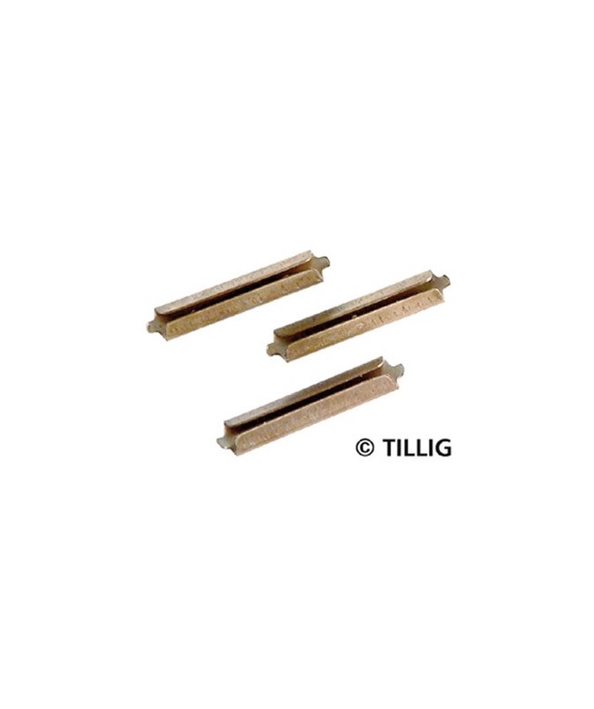 TILLIG 85501 – Giunzioni in metallo brunito per binario (H0-H0e)