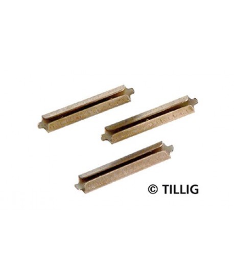 TILLIG 85501 – Giunzioni in metallo brunito per binario (H0-H0e)